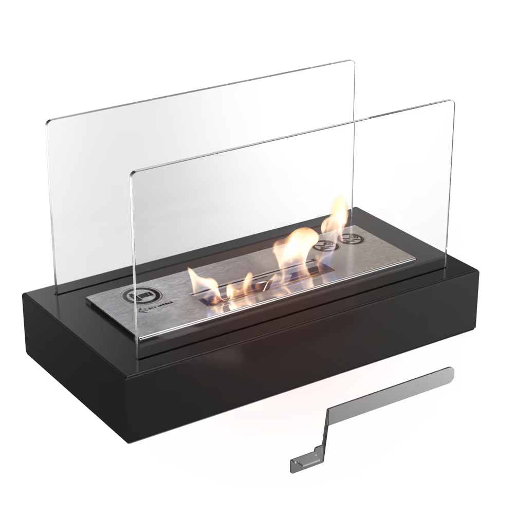 Bio-cheminée sur pied Tabletop (certifiée TÜV)