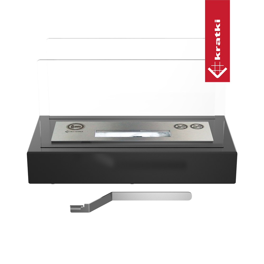Bio-cheminée sur pied Tabletop (certifiée TÜV) — photo 3