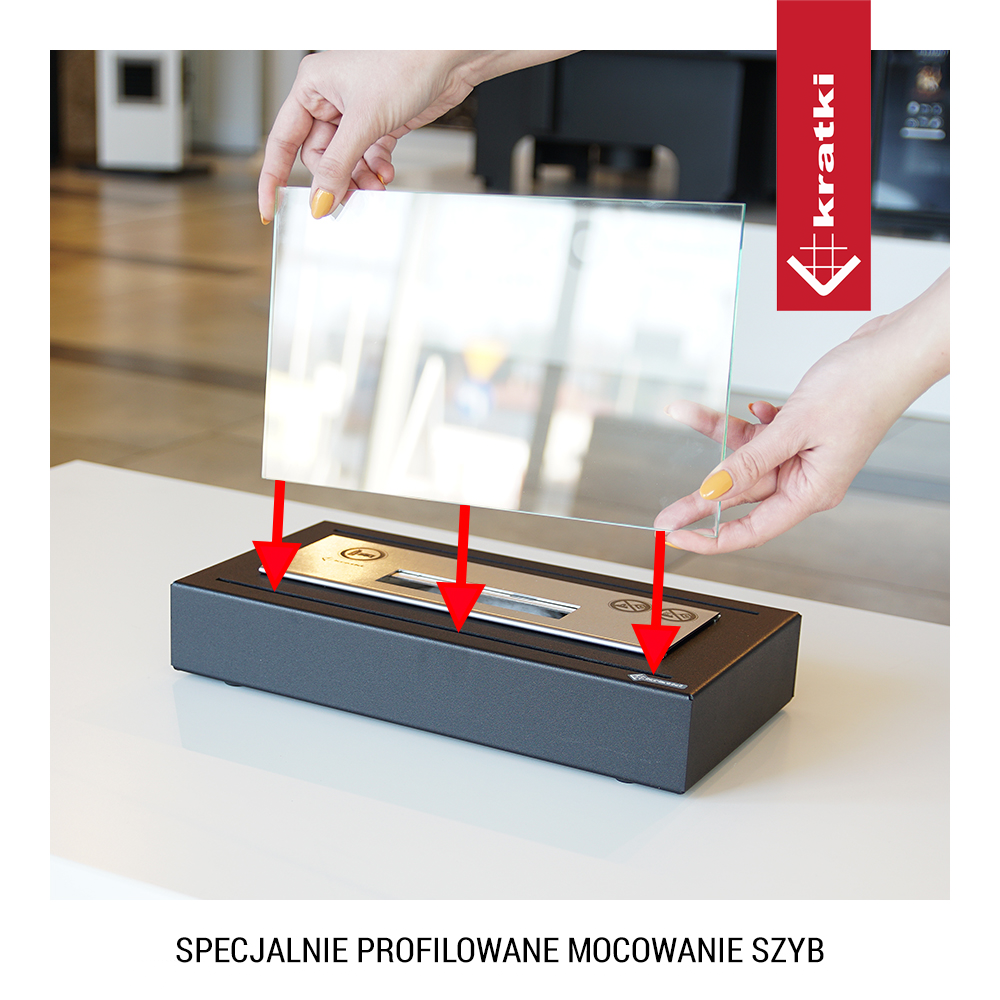 Bio-cheminée sur pied Tabletop (certifiée TÜV) — photo 7