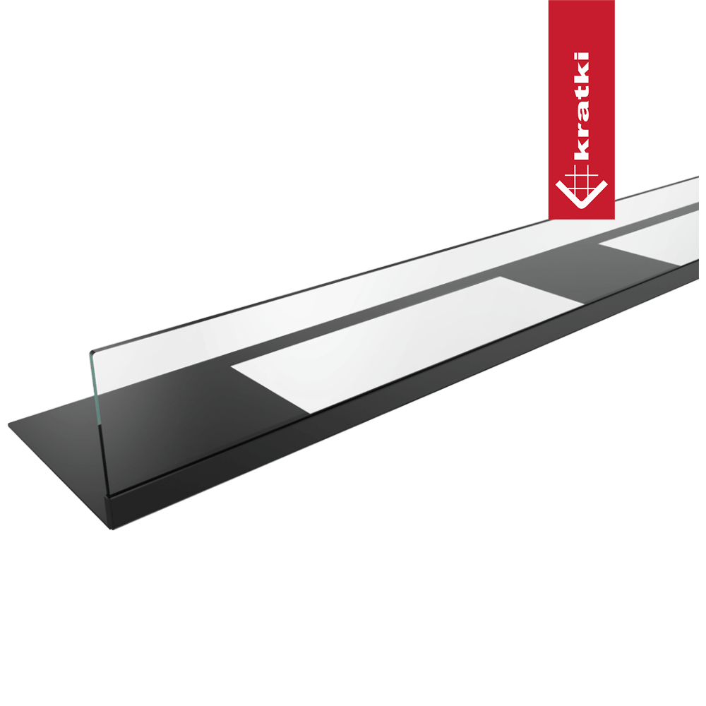 Vitrage pour bio-cheminée Delta