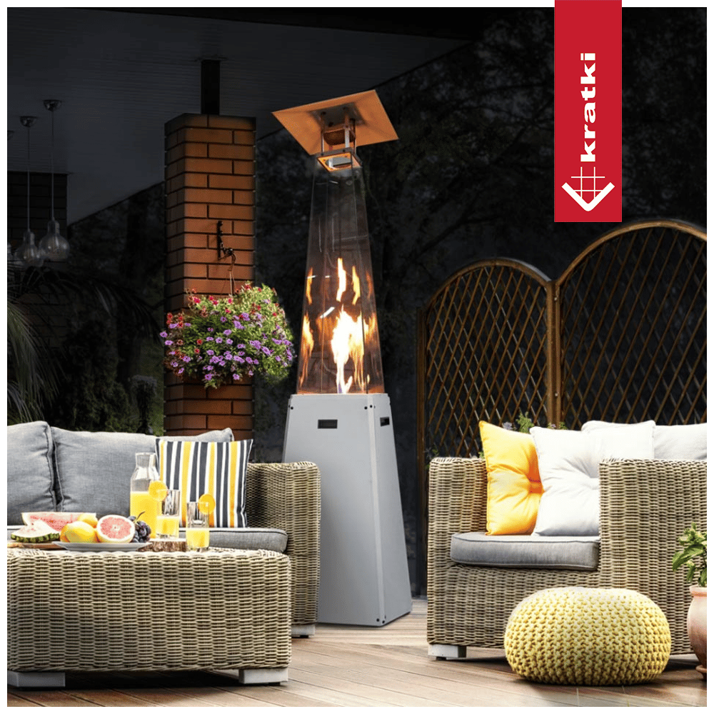 Parasol chauffant au gaz Outdoor inox (kit complet) — photo 3